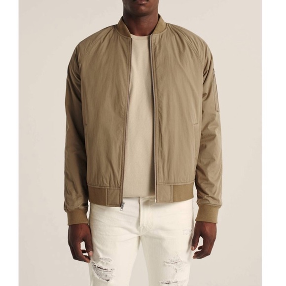 abercrombie deck bomber jacket